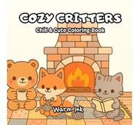 Cozy Critters: Chill & Cute Coloring Book