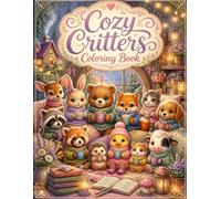 Cozy Critters Colouring Book: A Collection of Adorable Baby Animals and Fairytale Vibes
