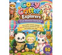 Cozy Critters Explorers: A Cute Adventures Coloring Book