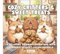 Cozy Critters & Sweet Treats: A Relaxing Coloring Adventure with Adorable Dessert-Loving Animals, Cozy Bakery Scenes, Birthday Fun, and Cute Sweet Treats