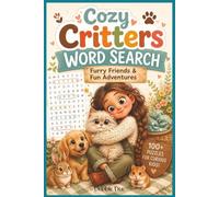 Cozy Critters Word Search: Furry Friends & Fun Adventures