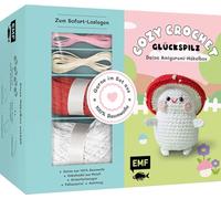 Cozy Crochet - Deine Amigurumi-Häkelbox: Glückspilz: Mit Anleitungs-Booklet und allen Materialien: Garn (100% Baumwolle, 4 Farben), Häkelnadel, Füllwatte, Sicherheitsaugen. Für deine kreative Me-Time!