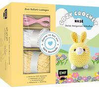Cozy Crochet - Deine Amigurumi-Häkelbox: Hase: Mit Anleitungs-Booklet und allen Materialien: Garn (100% Baumwolle, 3 Farben), Häkelnadel, Füllwatte, Sicherheitsaugen. Für deine kreative Me-Time!