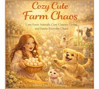 Cozy Cute Farm Chaos: A Cozy Adult Coloring Book with Cute Farm Animals, Country Life, and Funny Everyday Moments for Relaxation