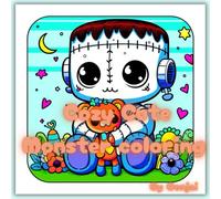 Cozy Cute Monster coloring: An Adorable Monster Coloring Book ,bold and easy doodle art for Kids and Adults. (Cozy Doodles)