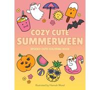 Cozy Cute Summerween: Spook up your summer with this easy cozy colouring book with rose gold foil