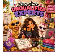 Cozy Cute Unqualified Experts: Funny Careers, Questionable Decisions and Chaotic Adventures with a Girl, Puppy and Kitty