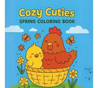 Cozy Cuties Spring Coloring Book