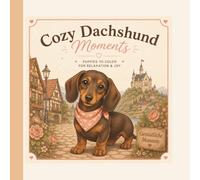 Cozy Dachshund Moments: Puppies To Color For Relaxation & Joy