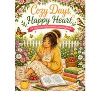 Cozy Days, Happy Heart: A Cozy Girl Affirmation Coloring Book Filled with Simple Joys, Gratitude, and Everyday Happiness
