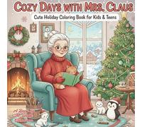 Cozy Days with Mrs. Claus | Cute holiday coloring book for kids & teens: 30 Cute & Cozy Holiday Scenes to Color with Mrs. Claus & Friends (It's starting to look a lot like Christmas!)