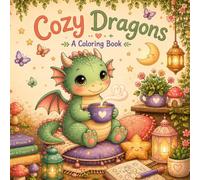 Cozy dragons: A coloring book