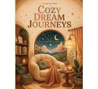 Cozy Dream Journeys: Bold & Easy Hidden Object Coloring Book for Adults - Cozy Scenes, Dreamy Escapes & Little Treasures (Cozy & Color)