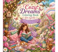 Cozy Dreams Coloring Book for Girls: Sweet Moments, Cute Friends, Gentle Adventures & Comforting Scenes