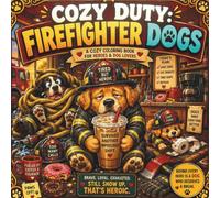 COZY DUTY: FIREFIGHTER DOGS: A Funny and Cozy Coloring Book for Tired Firefighters and Everyday Heroes