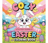 Cozy Easter: A Cute and Cozy Easter Coloring Book for Adults and Teens with Sweet Spring-Themed Pages