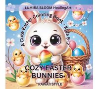 COZY EASTER BUNNIES - KAWAII STYLE: A Cute Easter Coloring Book for Kids Ages 5-7 (KINDERBÜCHER - KINDERMALBÜCHER)