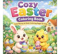 Cozy Easter Coloring Book: Cute Bunny & Chick Coloring Pages for Kids (Cozy Animal Adventures Series)