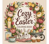 Cozy Easter Coloring Book: Spring Vibes, Bold and Easy Designs for Adults & Teens