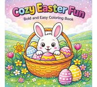 Cozy Easter Fun: Bold and Easy Coloring Book