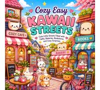 Cozy Easy Kawaii Streets: Cute Little Streets Filled with Cafés, Bakeries, Bookstores and Cozy Surprises