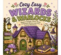 Cozy Easy Wizards & Warlocks: Magical Cottages, Potion Shops, Enchanted Libraries and Cozy Fantasy Adventures