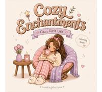 Cozy Enchantments: A Cozy Girls Life Coloring Book: Cute Aesthetic Pages of Cozy Girls & Everyday Moments - Bold & Easy Designs for Teens, Tweens & Women, Relaxation & Stress Relief