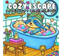 Cozy escape, bold an easy coloring (Color for joy)