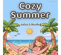 Cozy Escape: Summer Coloring Book for Adults and teenager: Cute and Relaxing Coloring Pages with Cozy Vacation Scenes, Beach Moments and Calm Summer Vibes (Cozy colloring book)