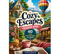 Cozy Escapes Coloring Book