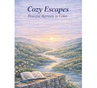 Cozy Escapes: Peaceful Retreats to Color (The Moon Lily Desk Calm Coloring Collection: Mindfulness Coloring Books for Stress Relief, Relaxation, & Mental Reset)