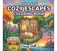 Cozy Escapes: Relaxing Minimalist Coloring Book For Adults With Simple Architecture Comforting Spaces And Peaceful Landscapes