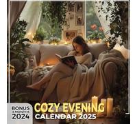 Cozy Evening 2025: 15 Months Featuring Relaxing Evenings From October 2024 with Inviting Homes and Cozy Nights, Ideal for Staying Organized