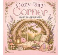 Cozy Fairy Corner: 50+ Tiny Rooms, Window Seats & Tea Corners to Color | Adult Coloring Book
