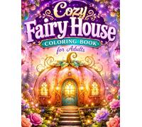 Cozy Fairy House Coloring Book for Adults: A Relaxing Cozy Fantasy Coloring Book Featuring Enchanted Fairy Houses, Magical Cottages, Mushroom Homes, ... Secret Gardens and Stress Relief Designs
