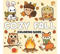 Cozy Fall Coloring Book: Autumn Collection - Cute Bold and Easy Season Pages for Adults