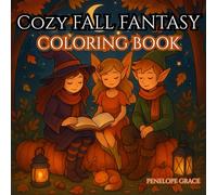 Cozy Fall Fantasy: 50+ Whimsical pages of Witches, Fairies, Elves & cozy Seasonal Magic