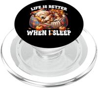 Cozy Fall Labrador Graphic For Women Men Kids Autumn Sleep PopSockets PopGrip para MagSafe