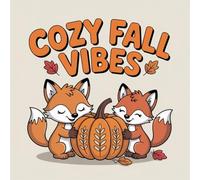 Cozy Fall Vibes Coloring Book for Kids Ages 2-8: Easy Outlines For Boys And Girls Little Hands Calm And Engaging Activity Easter Basket Gift Boost ... GiftEasy Outlines For Boys And Girls