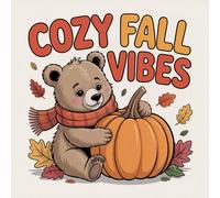 Cozy Fall Vibes Coloring Book for Kids Ages 2-8: Simple Coloring Pages Calm And Engaging Activity For Kids Halloween Activity Enjoy Hours Of Coloring ... Coloring Pages Calm And Engaging Activity