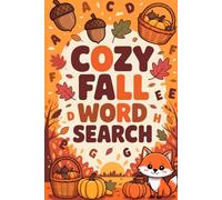 Cozy Fall Word Search: Travel-Friendly Skill-Building Puzzle Workbook for Adult Puzzle Fans
