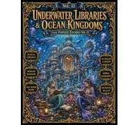 Cozy Fantasy Escapes Vol. 15 Underwater Libraries & Ocean Kingdoms: A Magical Adult Coloring Book of Enchanted Libraries, Mermaid Kingdoms, Cozy Reading Nooks & Whimsical Ocean Worlds