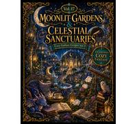 Cozy Fantasy Escapes Vol. 17: Moonlit Gardens & Celestial Sanctuaries: A Cozy Fantasy Coloring Book of Enchanted Moonlit Gardens, Celestial Temples, Magical Observatories & Dreamy Stargazing Escapes