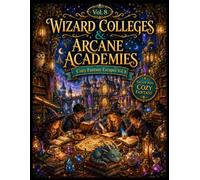 Cozy Fantasy Escapes Vol. 8 - Wizard Colleges & Arcane Academies: A Journey Through Enchanted Schools of Magic, Cozy Libraries & Arcane Wonders