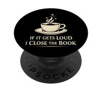Cozy Fantasy Reader Low Stakes Fantasy Soft Magic PopSockets PopGrip Adhesivo