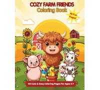 Cozy Farm Friends Coloring Book
