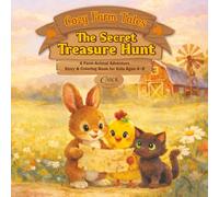 Cozy Farm Tales: The Secret Treasure Hunt - A Story & Coloring Adventure for Kids Ages 4-8: A Farm Animal Adventure Story & Coloring Book for Kids Ages 4-8 (Bravery & Friendship Tale)