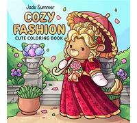 Cozy Fashion: Cute Coloring Book for Adults and Teens with Trendy Clothing Designs and Iconic Styles for Relaxation (Cozy Coloring Books)