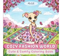Cozy Fashion World: Cute Fashion Coloring Book for Girls