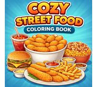 Cozy Food Coloring Book for Adults